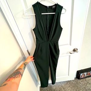 Nasty Gal Plunge Jump Suit